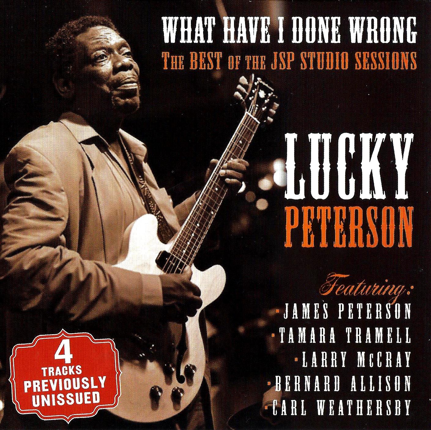 Résultat de recherche d'images pour "lucky peterson what i have done wrong the best of the jsp studios sessions cd"