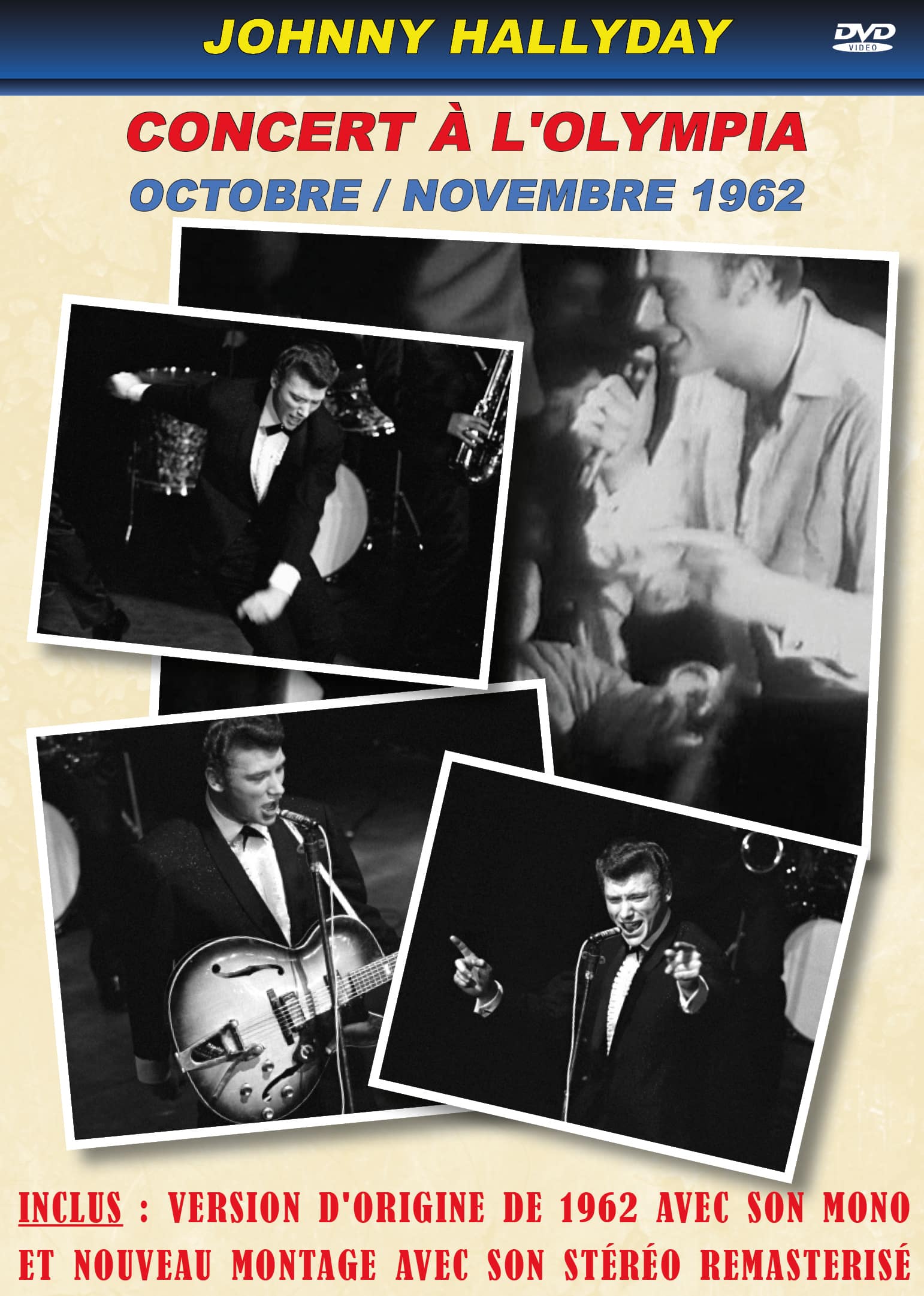 Johnny Hallyday Concert A L Olympia 1962 Dvd Paris Move