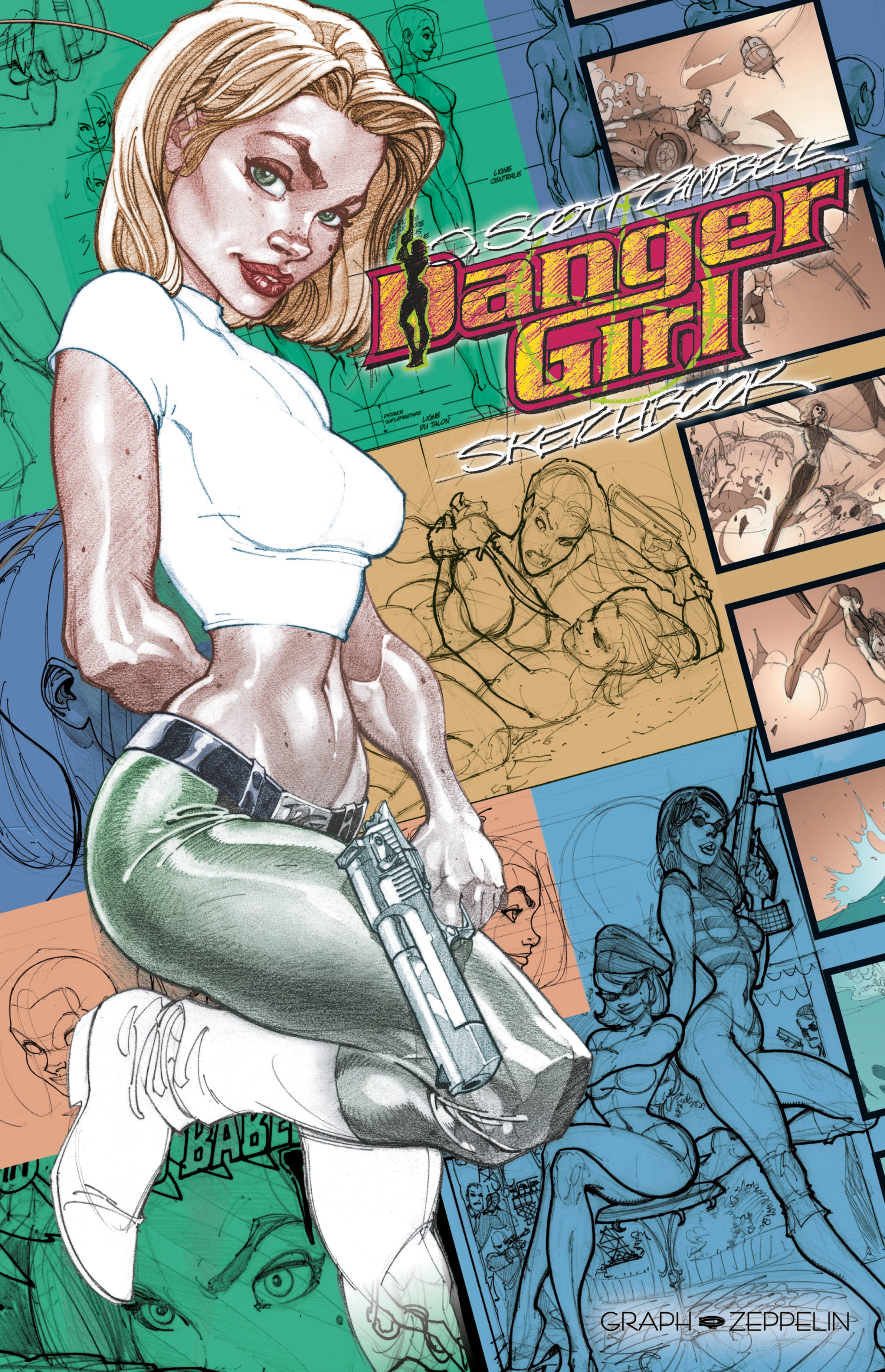 DANGER GIRL - SKETCHBOOK