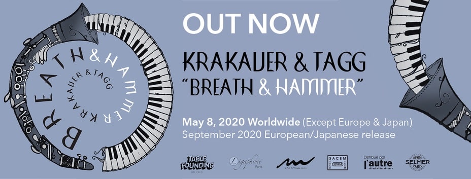 David Krakauer & Katleen Tagg – Breath & Hammer