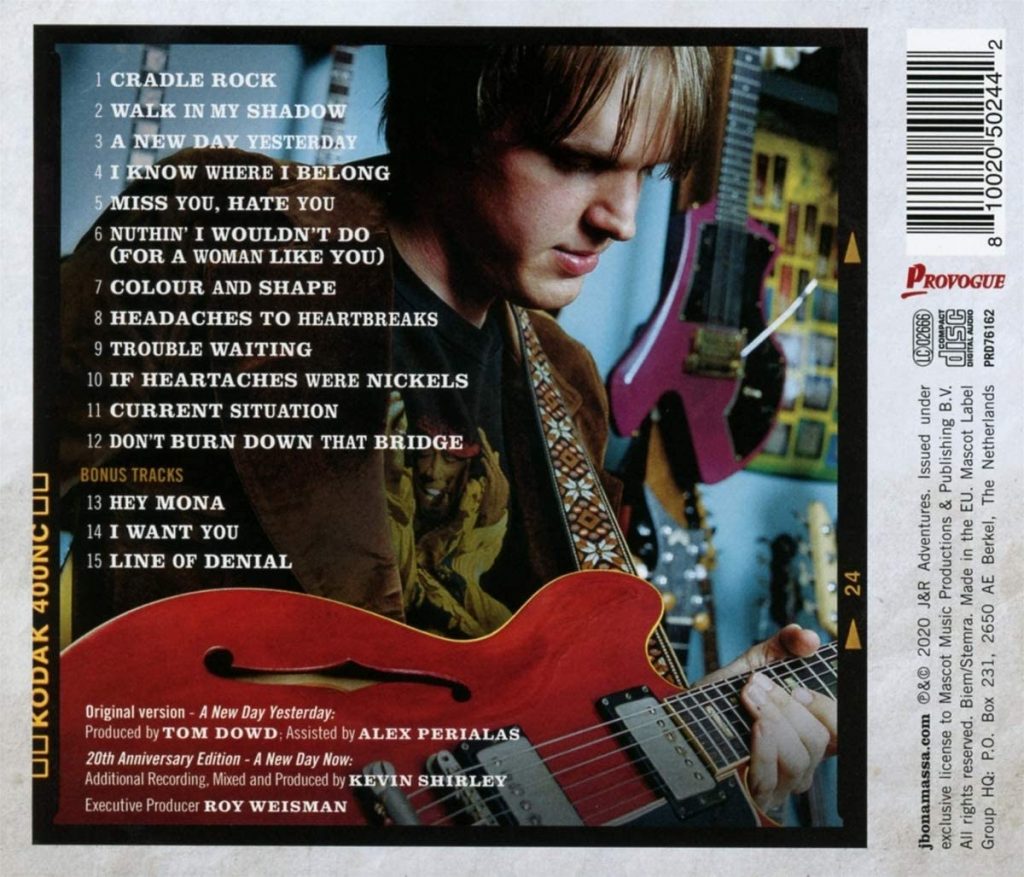 Joe BONAMASSA - A New Day Now (20th Anniversary Edition)