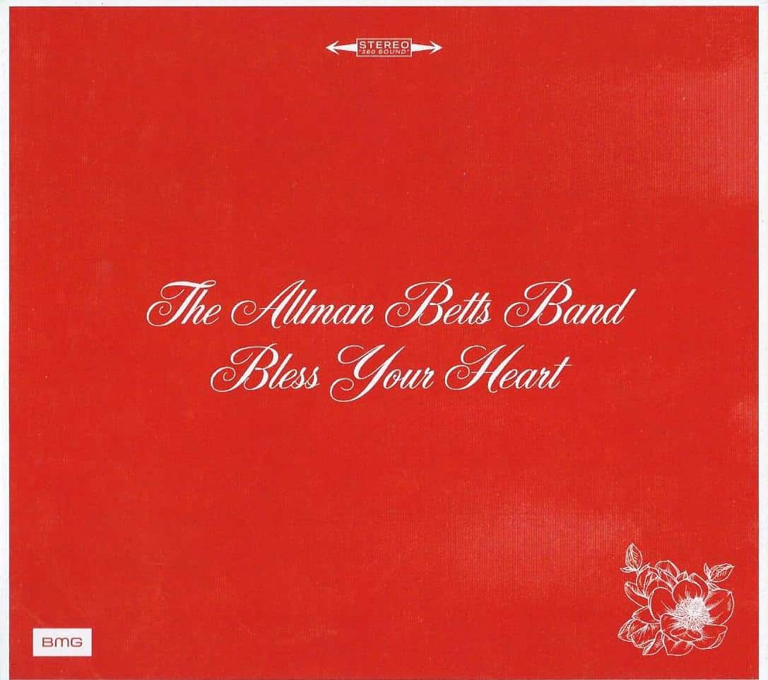 THE ALLMAN BETTS BAND - Bless Your Heart
