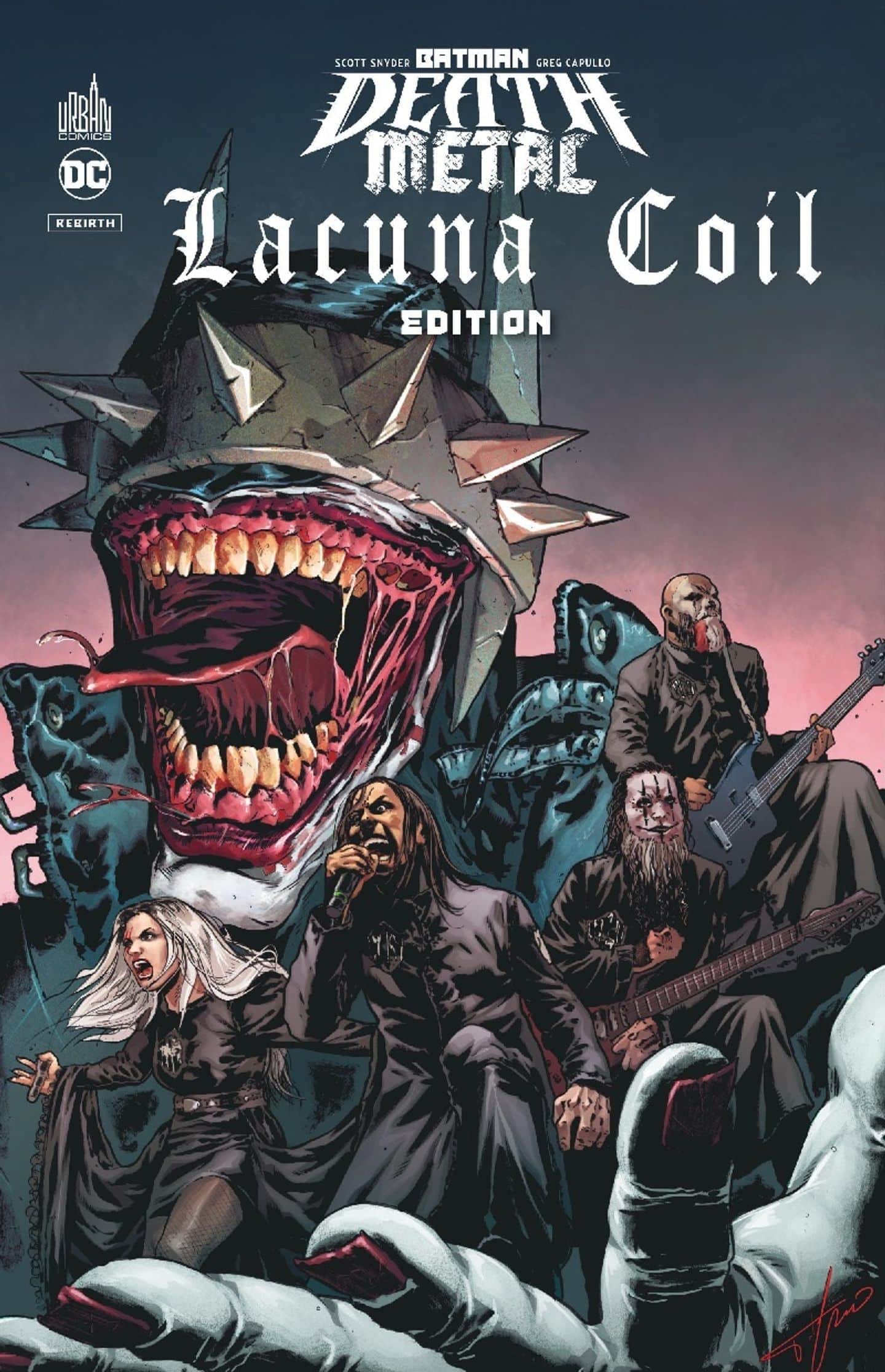 BATMAN, DEATH METAL - TOME 3 LACUNA COIL EDITION