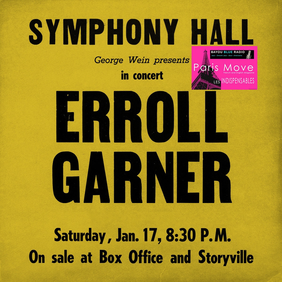 ERROLL GARNER – Symphony Hall Concert