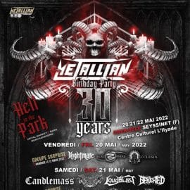 REPORT DU METALLIAN FESTIVAL EN MAI 2022