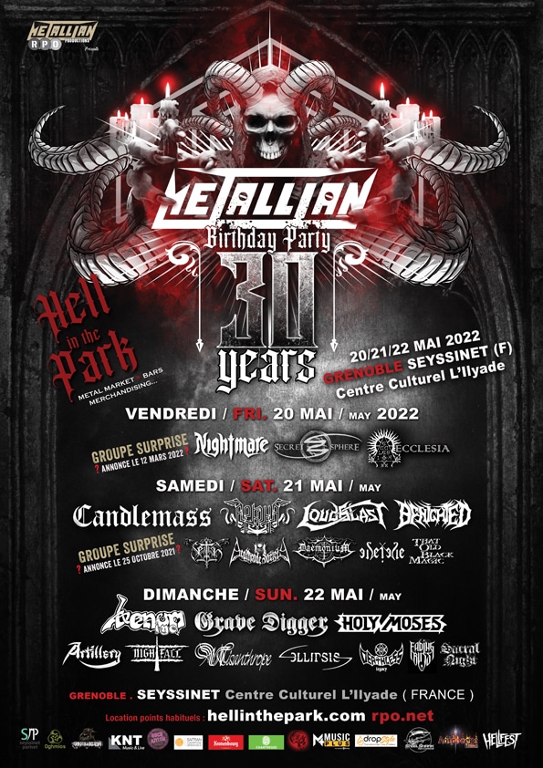 REPORT DU METALLIAN FESTIVAL EN MAI 2022