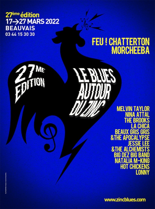 FESTIVAL BLUES AUTOUR DU ZINC 2022