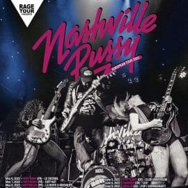 NASHVILLE PUSSY 2022 EUROPE TOUR DATES