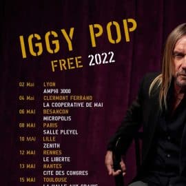 Tournée IGGY POP