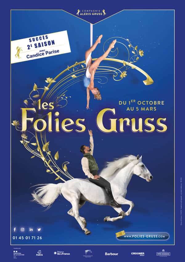 Les Folies Gruss du 1er Octobre au 5 mars à Paris