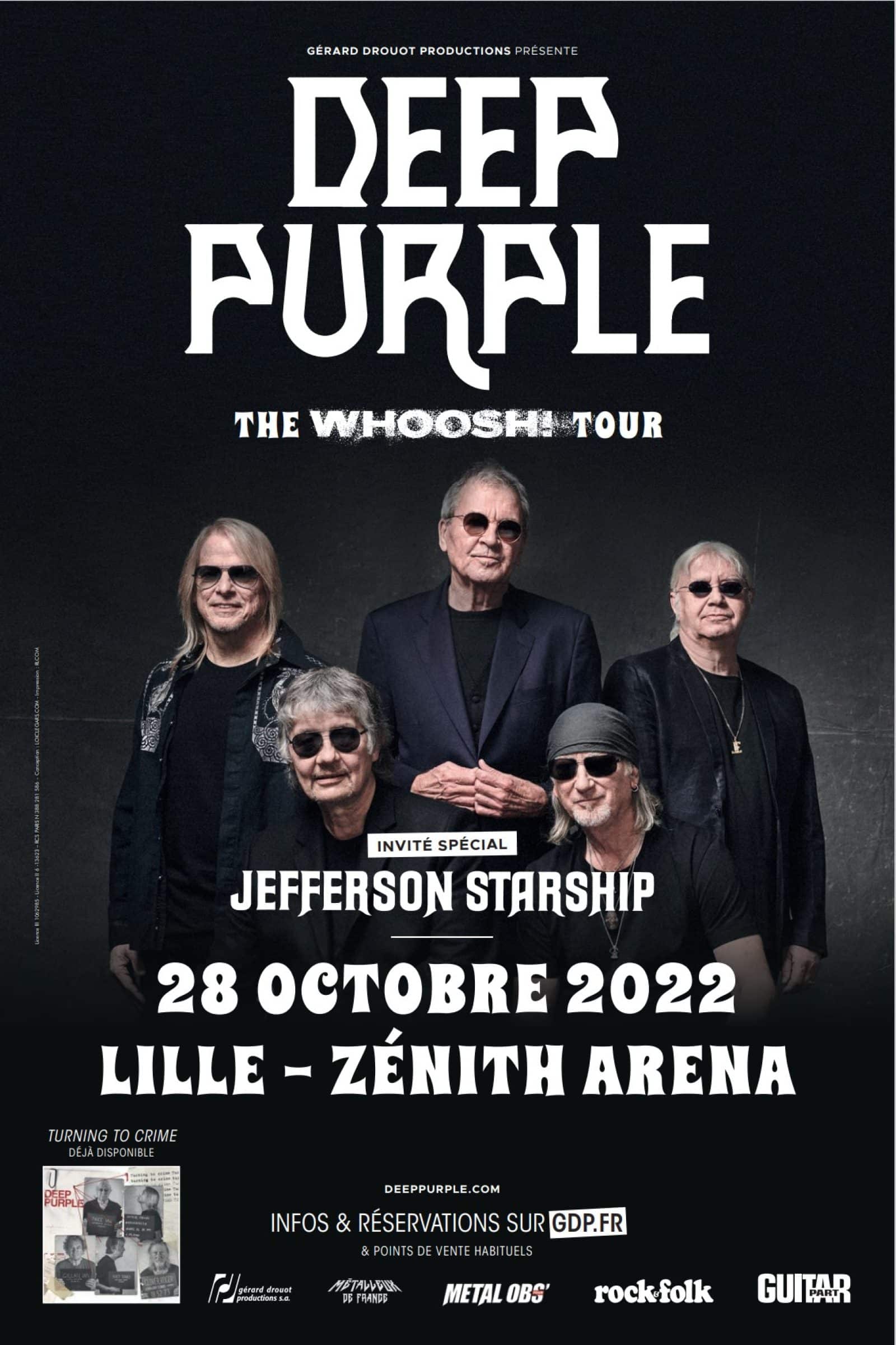 Deep Purple au Zénith de Lille