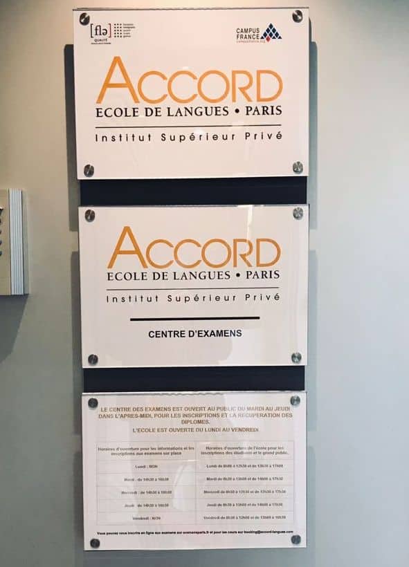 Learn French in France in Paris at ACCORD French language school