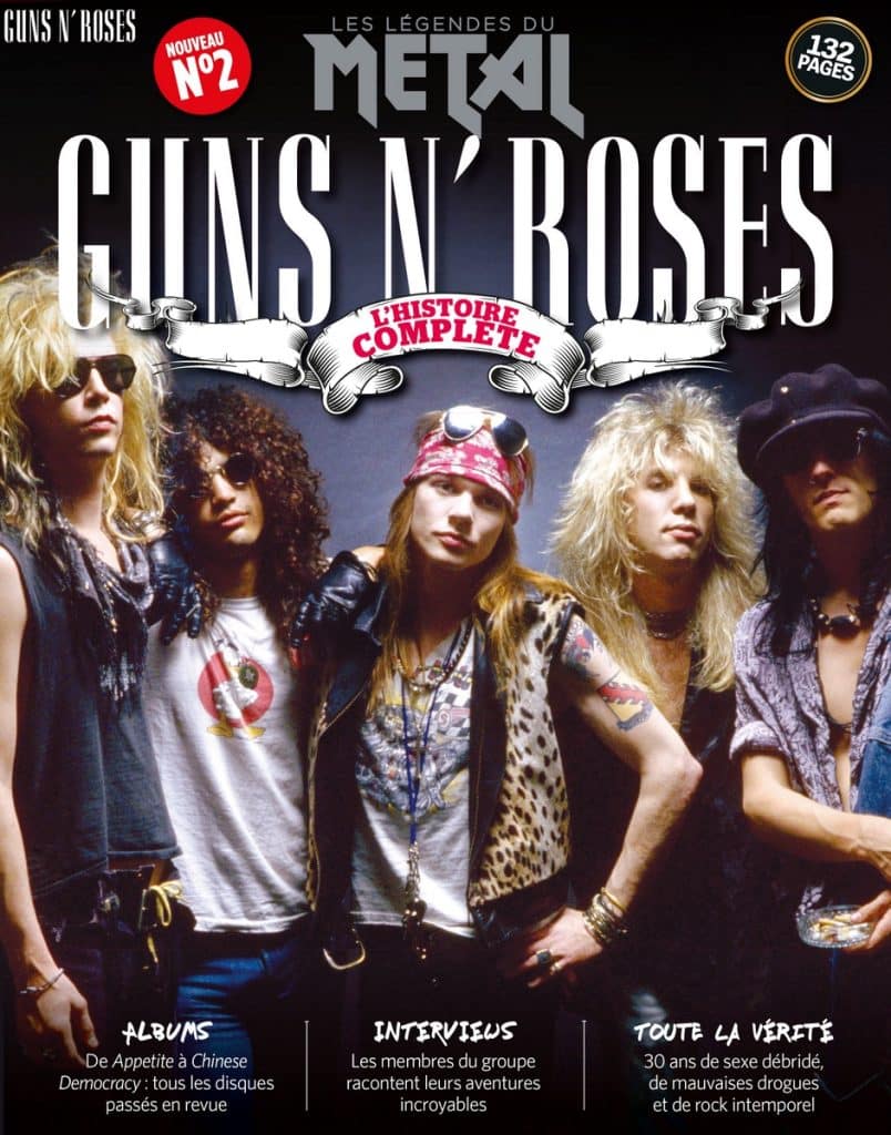 LES LEGENDES DU METAL N°2 - GUNS N’ ROSES