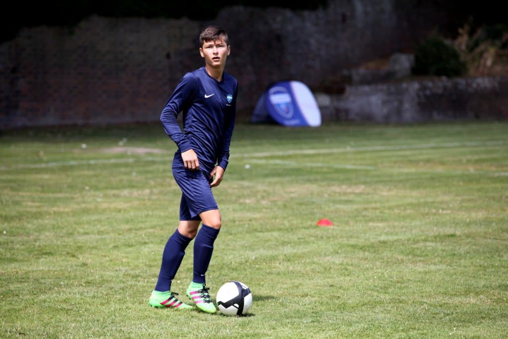 Camp Foot PSG Academy en Angleterre en été