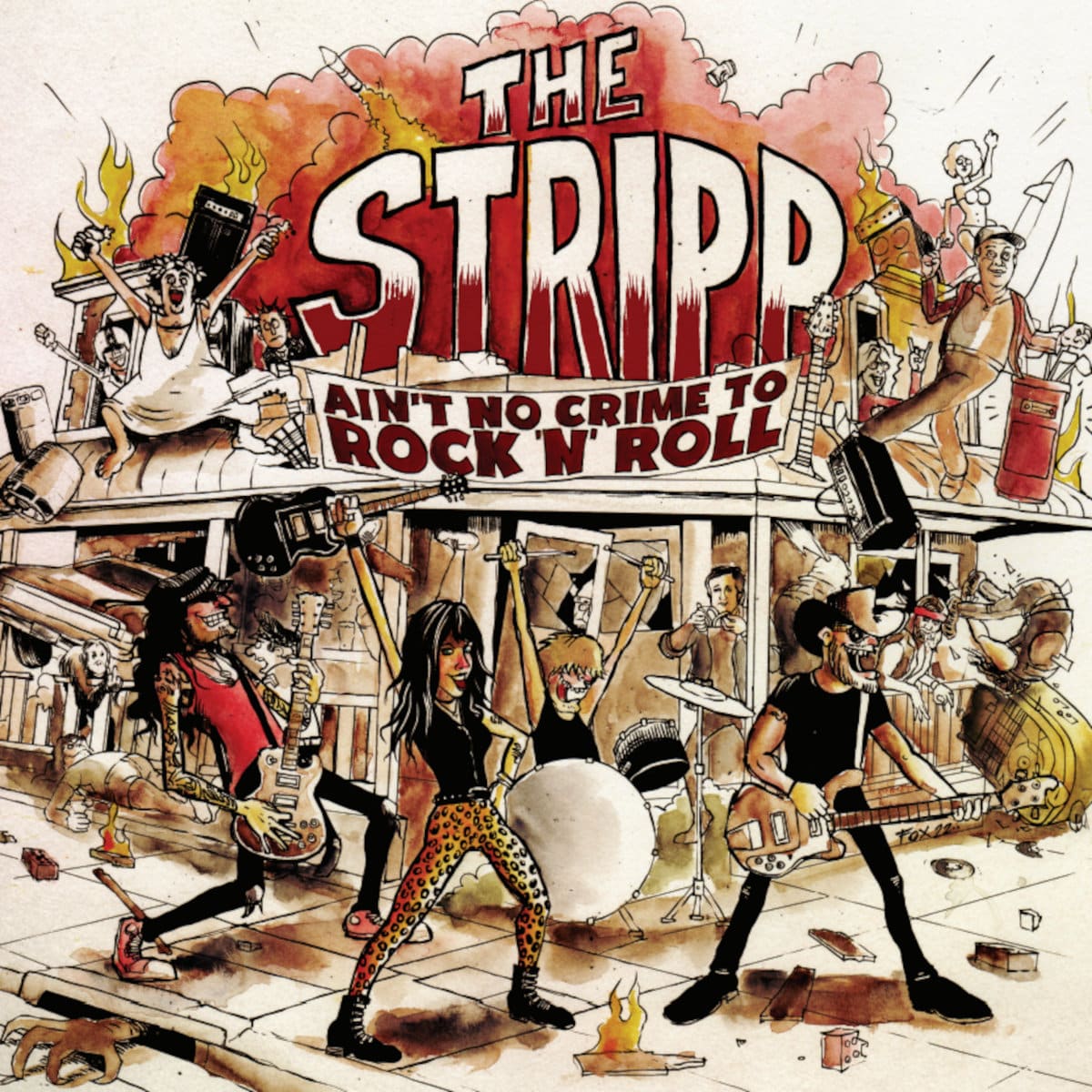 THE STRIPP - Ain't No Crime To Rock'n'Roll