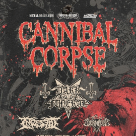 CANNIBAL CORPSE en tournée (avec Dark Funeral) en France en mars
