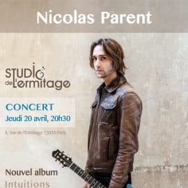 Nicolas PARENT en concert le 20 avril