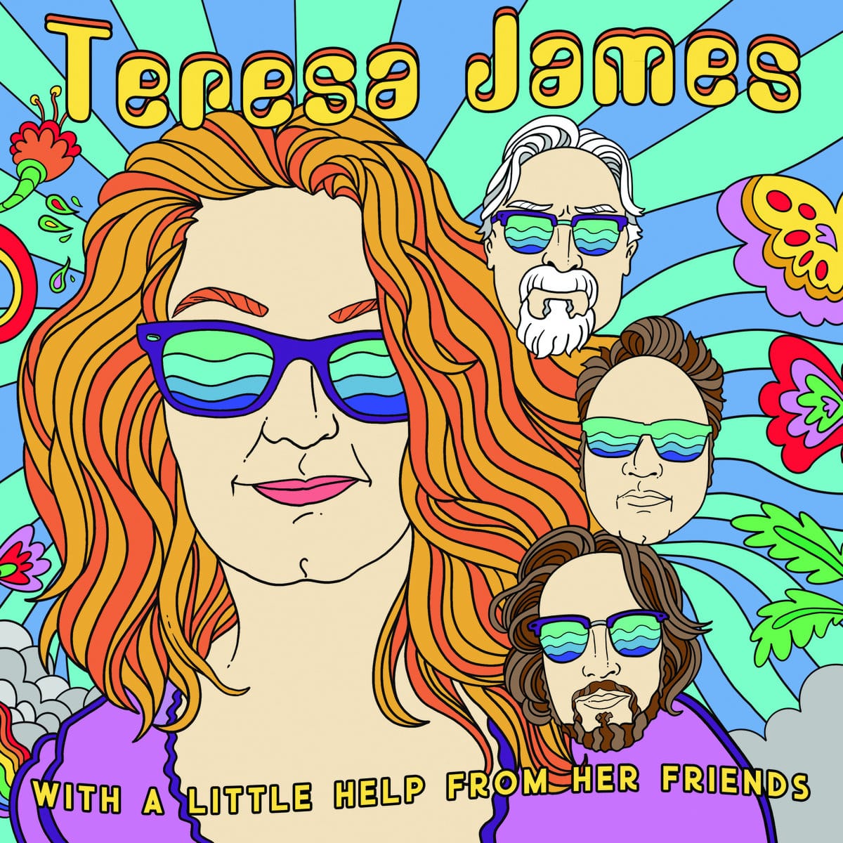 TERESA JAMES - With A Little Help From Her Friends