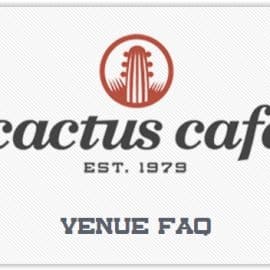Histoire du Jazz au Cactus Cafe, Austin TX