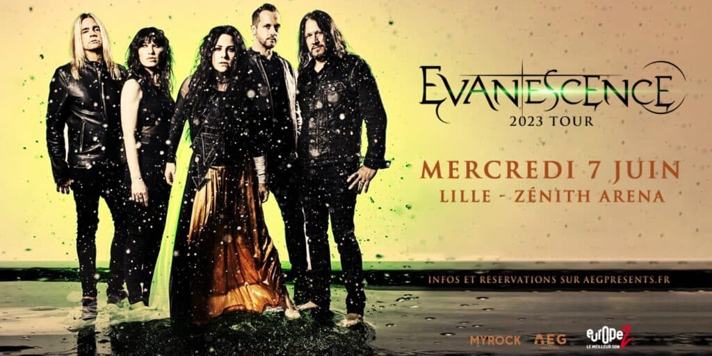 EVANESCENCE - Zénith de Lille, le 7 juin 2023