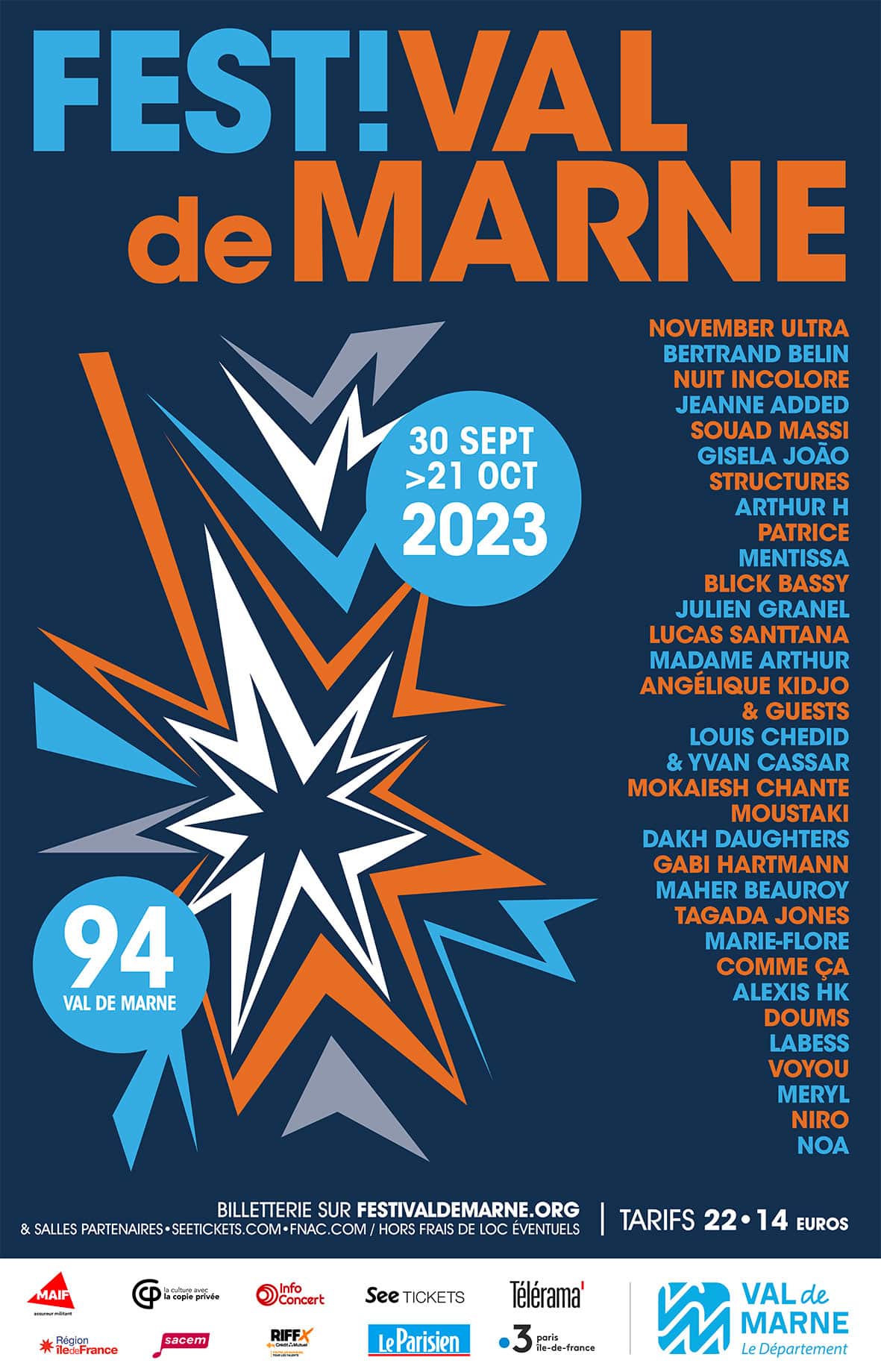 Le FestiVal de Marne du 30 septembre au 21 octobre 2023 Paris Move