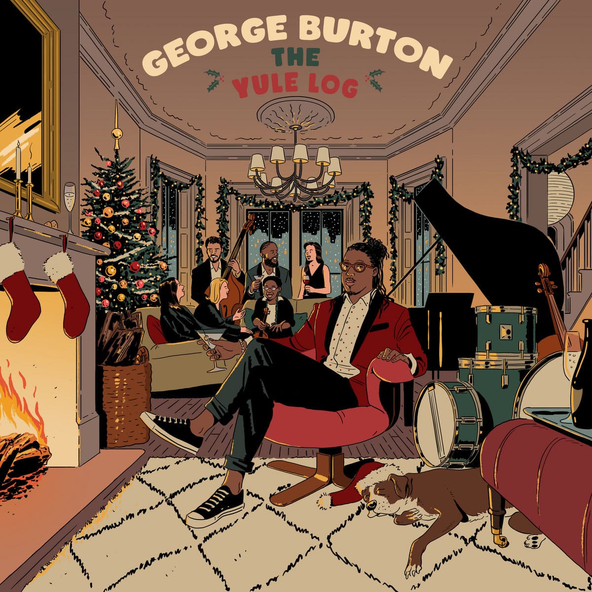 GEORGE BURTON - The Yule Log