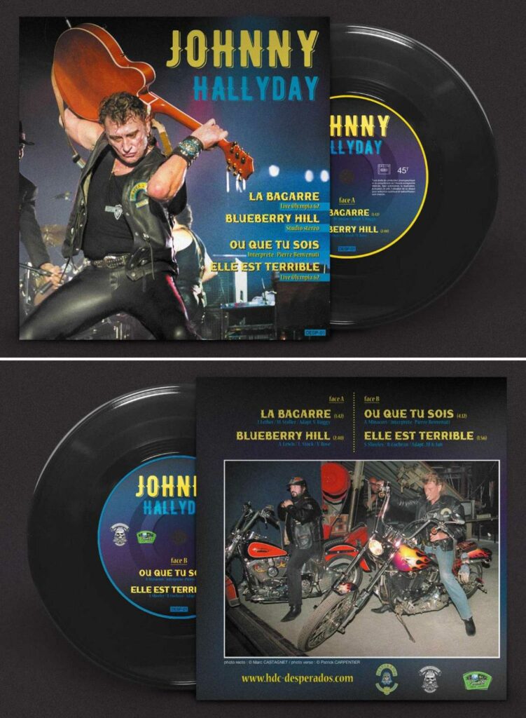 JOHNNY HALLYDAY - EP 4 Titres "Edition Limitée"
