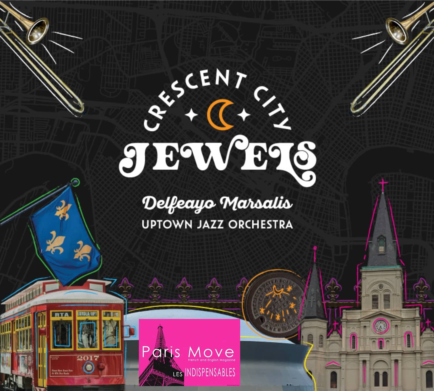 Delfeayo Marsalis And Uptown Jazz Ochestra - Crescent City Jewels