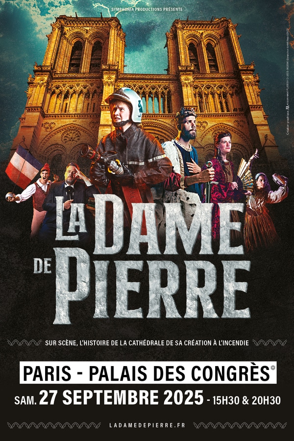 La Dame de Pierre au Palais de Congrès le 27/09/2025 et en tournée française