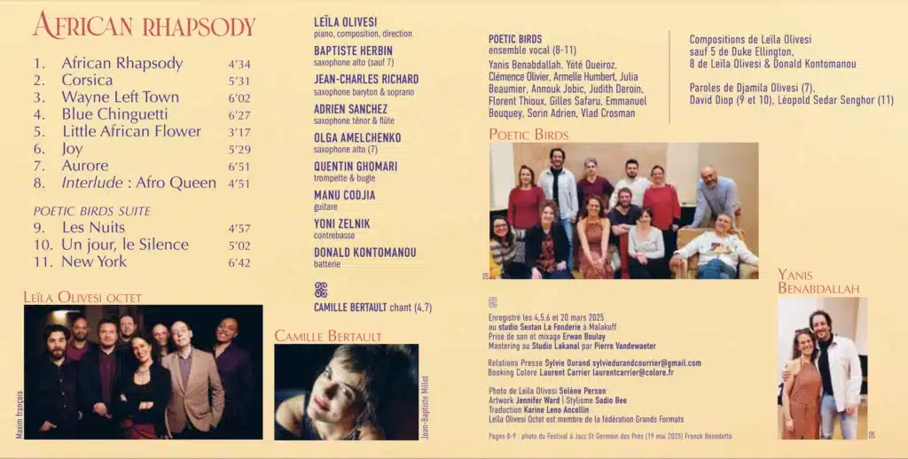 Leïla OLIVESI - African Rhapsody