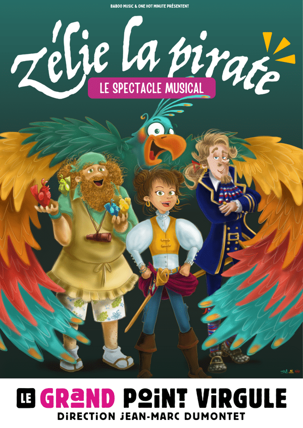 Zélie La Pirate au Grand Point Virgule, à Paris