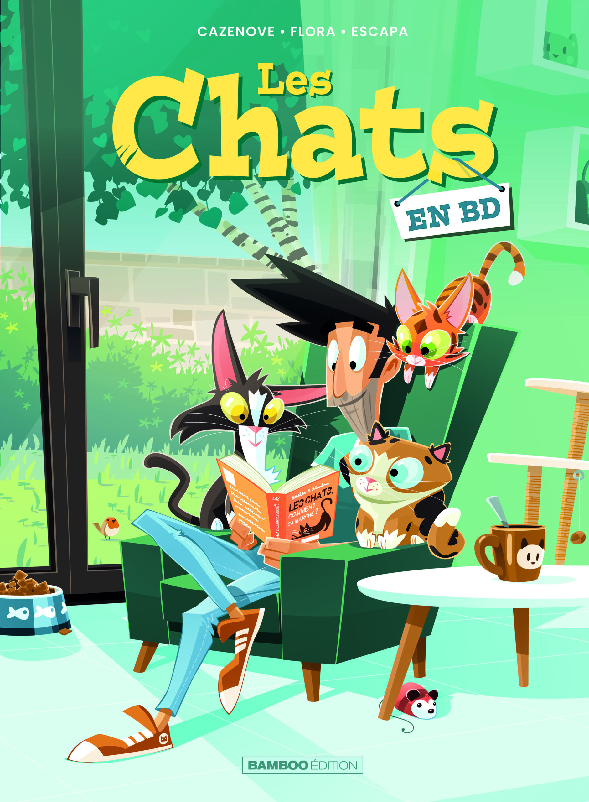 LES CHATS EN BD T. 03