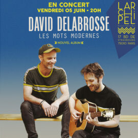 David Delabrosse en concert le 05 juin à l'Archipel à Paris