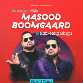 Masood Boomgaard le 19/09/2026 à l'Archipel à Paris